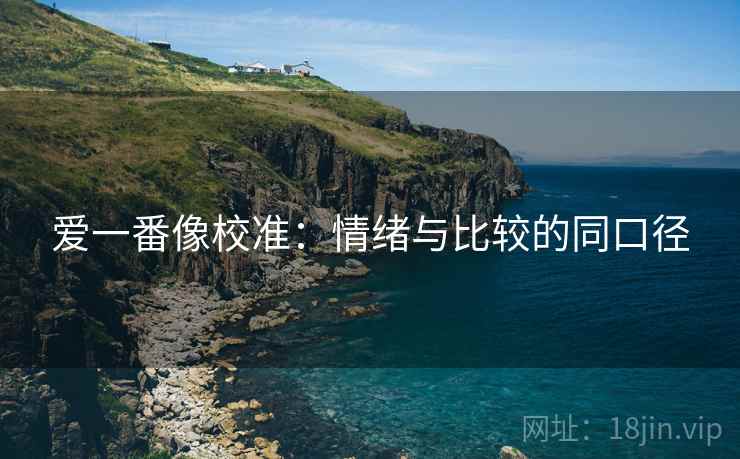 爱一番像校准:情绪与比较的同口径